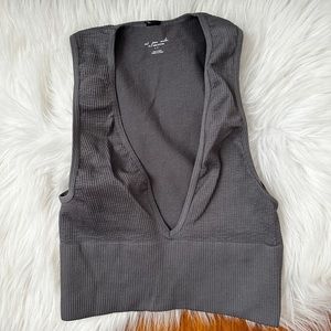 Out From Under Hailey Seamless Plunge Bra Top